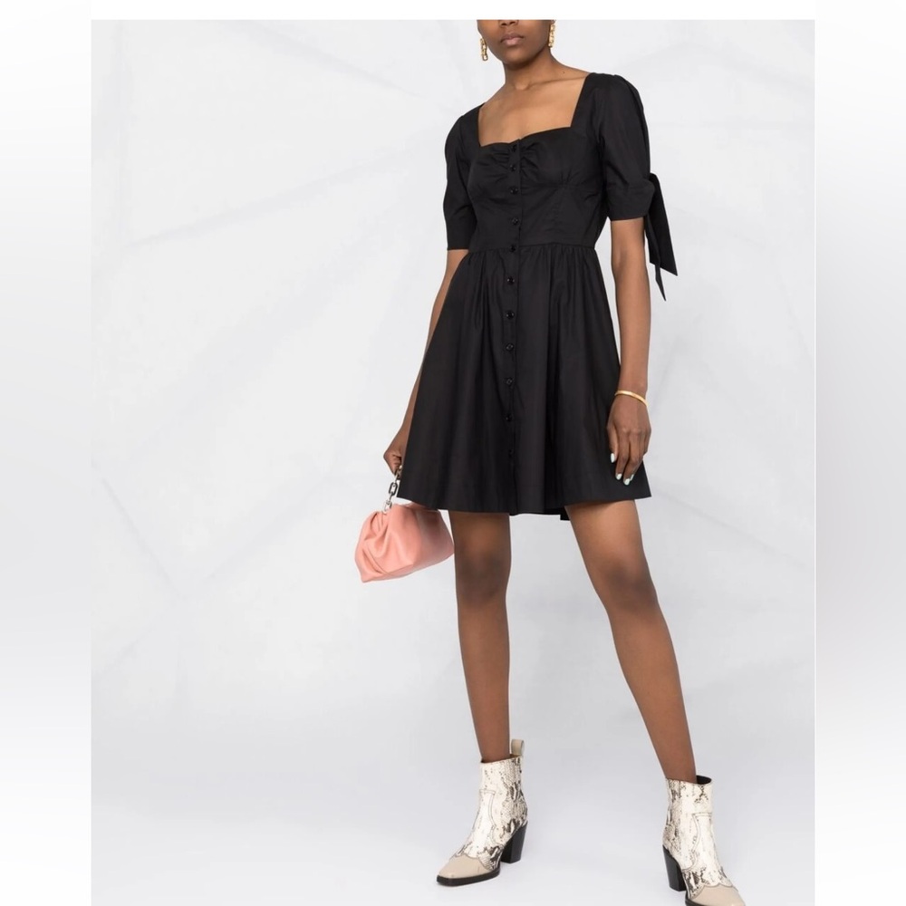 Pinko Elegant Black Mini Dress